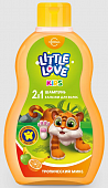 Купить little love (литтл лав) шампунь+бальзам для волос 2в1 детский тропический микс, 400мл  в Богородске
