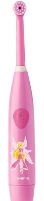 Купить зубная щетка электрическая cs medica kids cs-461-g, розовая в Богородске