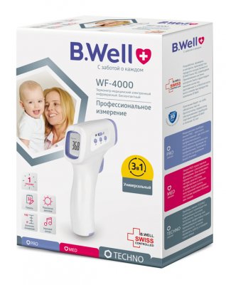 Купить термометр инфракрасный b.well (би велл) wf-4000 бесконтактный в Богородске