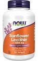 Купить now foods (нау фудс) лецитин подсолнечника 1200мг, капсулы 1845мг, 100 шт бад в Богородске