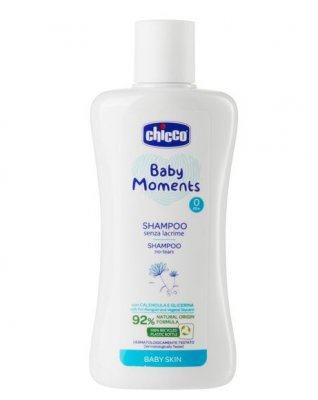 Купить chicco baby moments (чикко) шампунь без слез для новорожденных, 200мл в Богородске