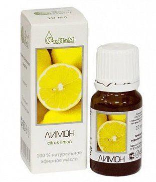 Масло эфирное Лимон, фл 10мл