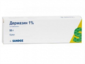 Купить дермазин, крем для наружного применения 1%, 50г в Богородске