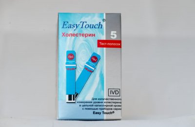 Купить тест-полоски easytouch (изи тач) холестерин, 5 шт в Богородске