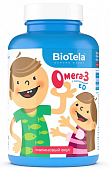 Купить biotela (биотела) комплекс омега-3+ витамины е и д для детей малина и травы, капсулы жевательные, 120 шт бад в Богородске