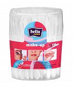 Купить bella cotton (белла) ватные палочки для макияжа make-up 72+16 шт в Богородске
