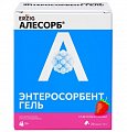 Купить алесорб энтеросорбент гель эрциг, гель для приема внутрь со вкусом клубники пакет-саше 10г 20 шт. бад в Богородске