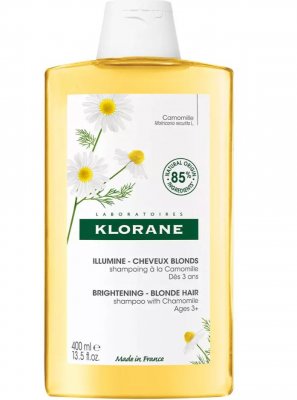 Купить klorane (клоран) шампунь с экстрактом ромашки для светлых волос, chamomile shampoo 3+, 400 мл в Богородске