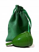 Купить онликап (onlycup) менструальная чаша серия лен размер s, зеленая в Богородске