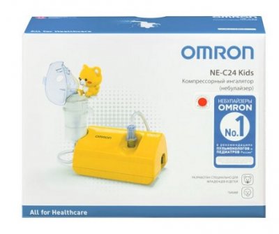 Купить ингалятор компрессорный omron (омрон) compair с24 kids (ne-c801kd) в Богородске
