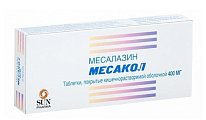 Купить месакол, таблетки покрытые кишечнорастворимой оболочкой 400мг, 50 шт в Богородске