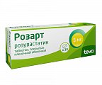 Купить розарт, таблетки, покрытые пленочной оболочкой 5мг, 30 шт в Богородске