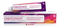 Купить офломил дерма, крем для наружного применения 0,25%, 15г в Богородске