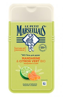 Купить le petit marseillais (ле петит марселл) гель для душа мандарин и лайм, 250мл в Богородске
