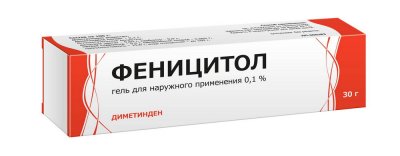 Купить феницитол, гель для наружного примения 0,1%, 30г от аллергии в Богородске