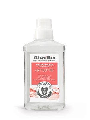 Купить altaibio (алтайбио) ополаскиватель для полости рта антисептик 400мл в Богородске