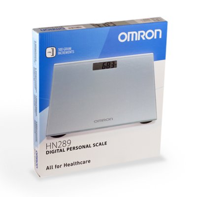 Купить omron (омрон) весы электронные цифровые hn-289 серые в Богородске