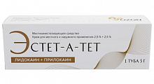 Купить эстет-а-тет, крем для местного и наружного применения 2,5%+2,5%, 5 г  в Богородске