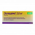 Купить золадекс, имплантат 3,6мг, шприц-аппликатор в Богородске