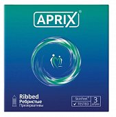 Купить aprix (априкс) презервативы ribbed (ребристые) 3шт в Богородске