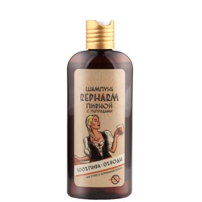 Купить repharm (рефарм) шампунь пивной с пептидами для сухих и нормальных волос, 250мл в Богородске