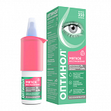 Оптинол, средство увлажняющее офтальмологическое Мягкое восстановление 0,15% гиалуроновой кислоты, 10мл