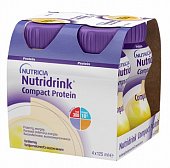 Купить nutridrink (нутридринк) компакт протеин со вкусом ванили 125мл, 4 шт в Богородске