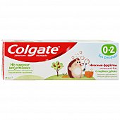Купить колгейт (colgate) зубная паста детская без фтора с 0-2 лет нежные фрукты, 40мл в Богородске