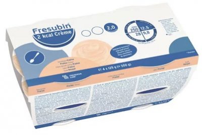 Купить fresubin (фрезубин), крем для энтерального питания со вкусом пралине, 125г 4 шт (2ккал) в Богородске