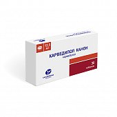 Купить карведилол-канон, таблетки 12,5мг, 30 шт в Богородске