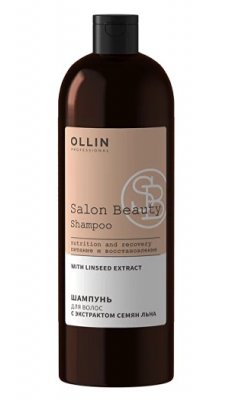 Купить ollin prof salon beauty (оллин) шампунь для волос с экстрактом семян льна, 1000 мл в Богородске