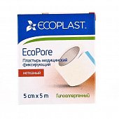Купить ecoplast медицинский фиксирующий нетканый 5см х 5см в Богородске