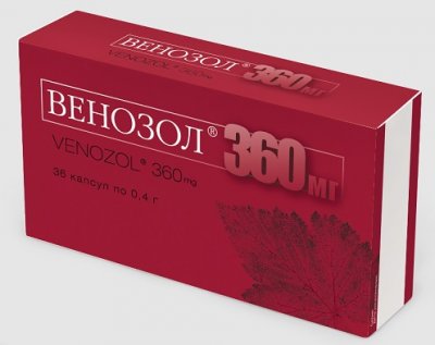 Купить венозол-360 мг, капсулы 36шт бад в Богородске