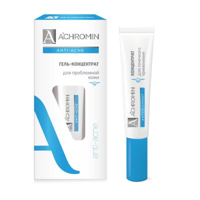 Купить achromin anti-acne (ахромин) гель-концентрат для лица 15мл в Богородске