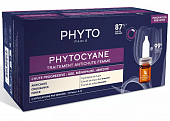 Купить фитосолба фитоциан (phytosolba phytocyane) сыворотка для женшин против выпадения волос, ампулы 5мл 12 шт в Богородске