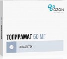 Купить топирамат, таблетки, покрытые пленочной оболочкой 100мг, 30 шт в Богородске