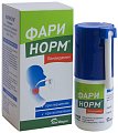 Купить фаринорм бензидамин, спрей для местного применения дозированный 0,255мг/доза, флакон 30мл (176доз) в Богородске
