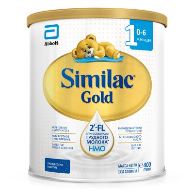 Купить симилак (similac) gold 1, смесь молочная 0-6 мес. 400г в Богородске