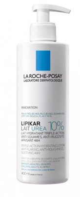 Купить la roche-posay lipikar lait urea 10% (ля рош позе) молочко для тела увлажняющее тройного действия, 400 мл в Богородске