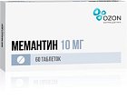 Купить мемантин, таблетки, покрытые пленочной оболочкой 10мг, 60 шт в Богородске