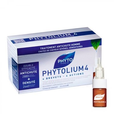 Купить фитосолба фитолиум 4 (phytosolba phytolium 4) сыворотка против выпадения волос ампулы 3,5мл х12 шт в Богородске