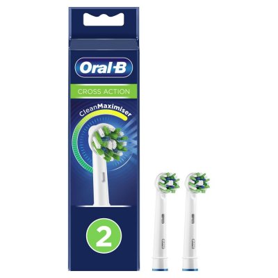 Купить oral-b (орал-би) насадка для электрической зубной щетки crossaction eb50rb, 2 шт в Богородске