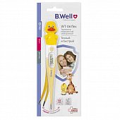 Купить термометр электронный медицинский b.well (би велл) wt-06 flex гибкий наконечник утенок в Богородске