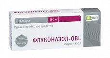 Купить флуконазол-obl, капсулы 150мг, 2 шт в Богородске
