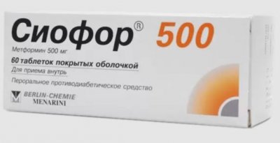 Купить сиофор 500, таблетки, покрытые пленочной оболочкой 500мг, 60 шт в Богородске