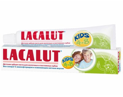 Купить lacalut (лакалют) зубная паста для детей кидс 4-8лет 50мл в Богородске