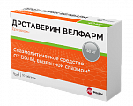Купить дротаверин велфарм, таблетки 40мг, 30 шт в Богородске