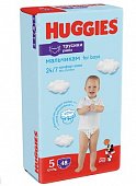 Купить huggies (хаггис) трусики 5 для мальчиков, 12-17кг 48 шт в Богородске