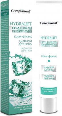 Купить compliment hydralift hyaluron (комплимент) крем-флюид для лица дневной глубокого действия, 50мл в Богородске