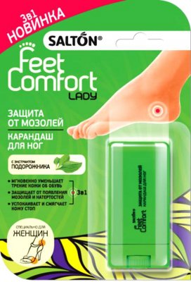Купить salton (салтон) feet comfort lady карандаш защита от мозолей, 14мл в Богородске